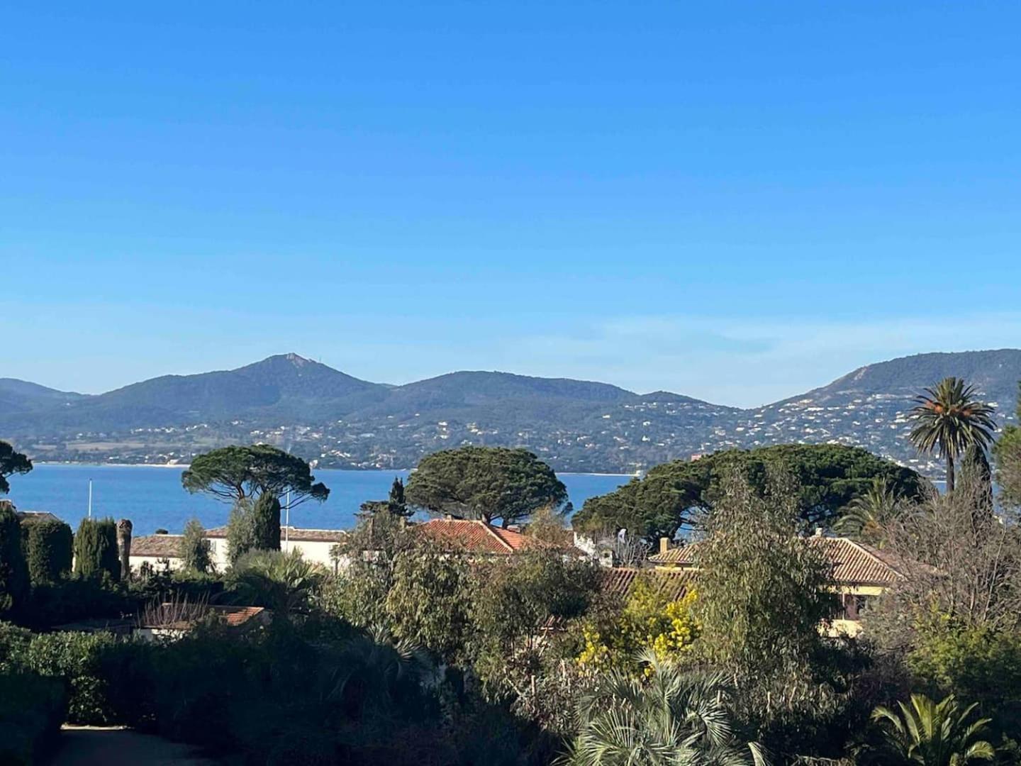 Terrasse Vue Mer - Appartement 6 Pers, 3 Chambres Et Parking A St Tropez Saint-Tropez Zewnętrze zdjęcie